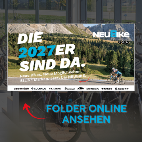 Die neuen Fahrradmodelle der Saison 2027 verfügbar.